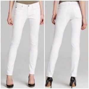 AG Stilt Cigarette Jean in White